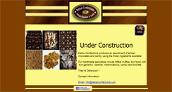 Desktop Screenshot of delisoconfections.com